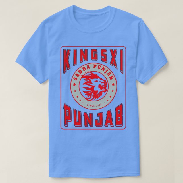 Camiseta Kings XI Punjab Classic TShirt (Diseño del anverso)