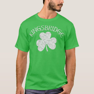 Camiseta Kingsbridge Bronx NY Shamrock irlandés con proble