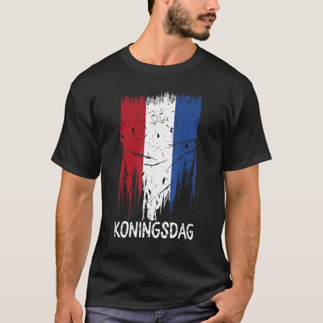 Camiseta Kingsday T-Shirt Amsterdam Koningsdag Kings Day Ni (Anverso)