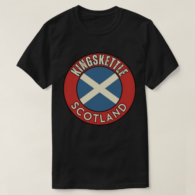 Camiseta Kingskettle, Escocia (Diseño del anverso)