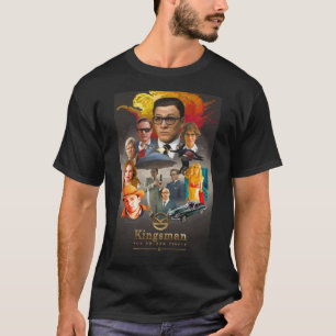 Camiseta Kingsman: El círculo de oro