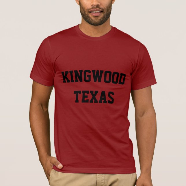 CAMISETA KINGWOOD, TEXAS (Anverso)