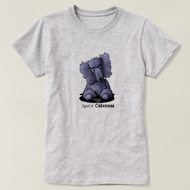 Camiseta KiniArt adorable caniche (Diseño del anverso)