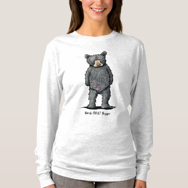 Camiseta KiniArt Bear Hugger (Anverso)