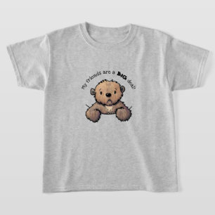Camiseta KiniArt Bigfoot de Bolsillo