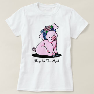 Camiseta KiniArt Bonito Piggy