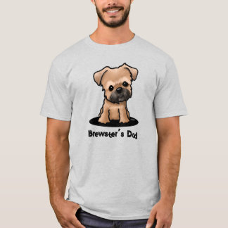 Camiseta KiniArt Brussels Griffon Dad T-Shirt
