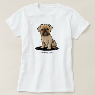 Camiseta KiniArt Brussels Griffon Mom T-Shirt