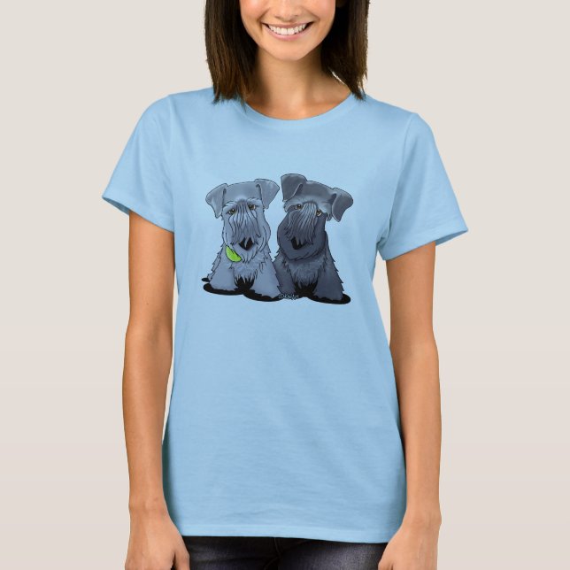 Camiseta KiniArt Cesky Terriers (Anverso)