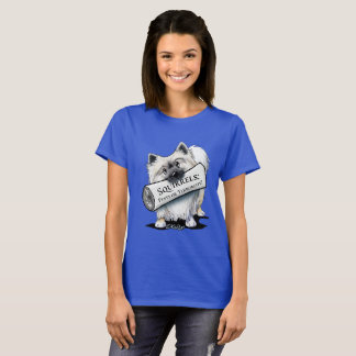 Camiseta KiniArt Chester dulce Pom con el periódico