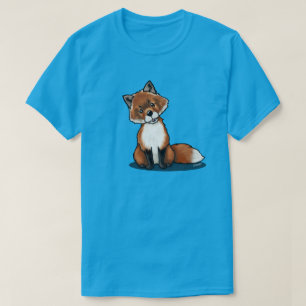 Camiseta KiniArt Cute Fox T-Shirt