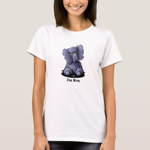 Camiseta KiniArt Cute Poodle Dog Mom T-Shirt