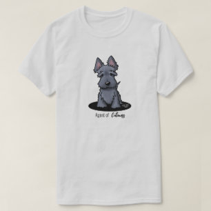 Camiseta KiniArt Cute Scottie