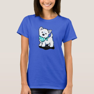 Camiseta KiniArt Cutieface Westie
