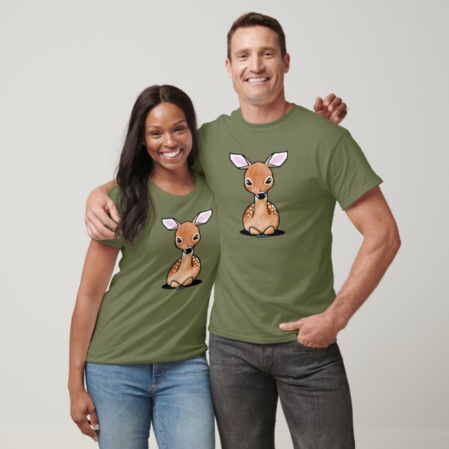 Camiseta KiniArt Deer T-Shirt (Unisexo)