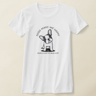 Camiseta KiniArt del Bulldog francés