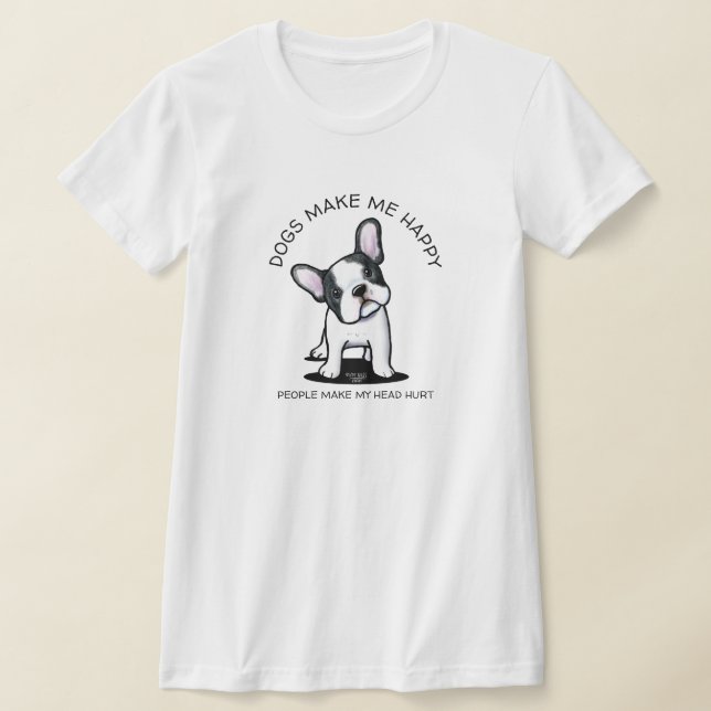 Camiseta KiniArt del Bulldog francés (Distribución)