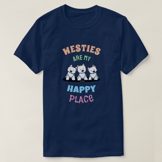 Camiseta KiniArt FELIZ (Diseño del anverso)