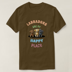 Camiseta KiniArt FELIZ de Labrador