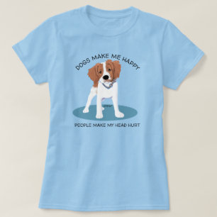 Camiseta KiniArt Francés Perro Británico Lover T-Shirt