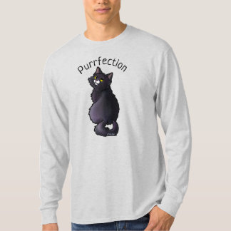 Camiseta KiniArt Gato Negro 