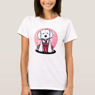 Camiseta KiniArt Glamourosa Maltesa