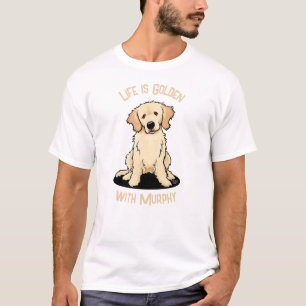 Camiseta KiniArt Golden Retriever