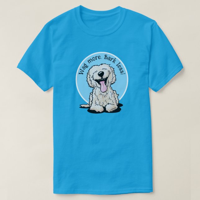 Camiseta KiniArt Goldendoodle (Diseño del anverso)