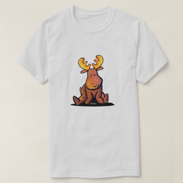 Camiseta KiniArt Groovy Moose (Diseño del anverso)