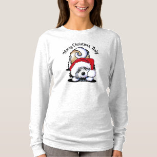 Camiseta KiniArt Havanés juguetón de Navidad 