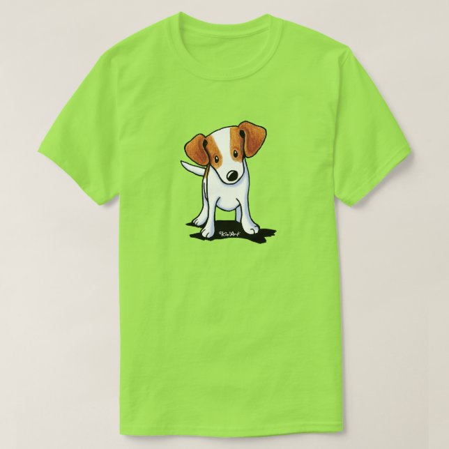 Camiseta KiniArt Jack Russell Terrier (Diseño del anverso)