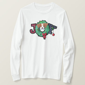 Camiseta KiniArt Navidad Brittany