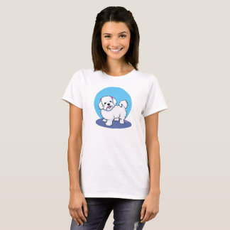 Camiseta KiniArt Niña Maltesa