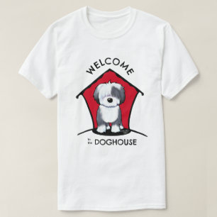Camiseta KiniArt Old English Sheepdog