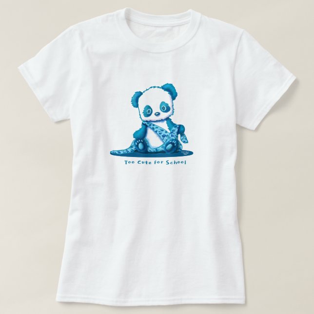 Camiseta KiniArt Panda Cub (Diseño del anverso)