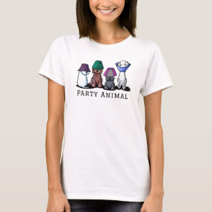 Camiseta KiniArt Party Dogs