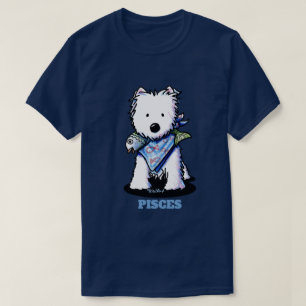 Camiseta KiniArt Pisces Westie