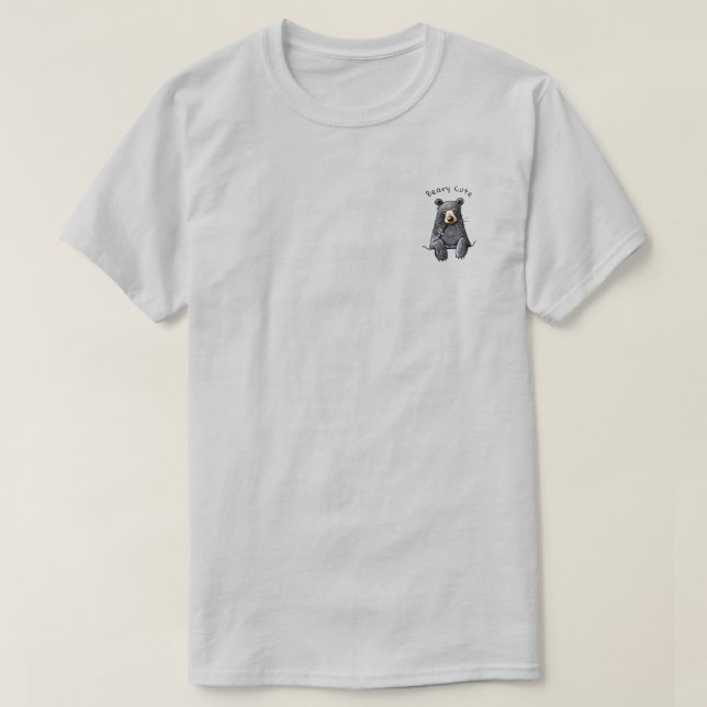 Camiseta KiniArt Pocket Bear (Diseño del anverso)