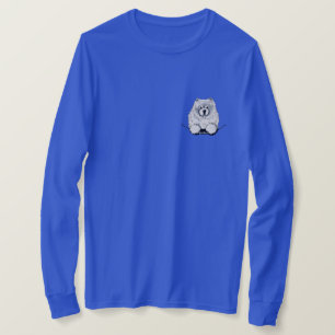 Camiseta KiniArt Pocket Cream Chow Chow Shirt