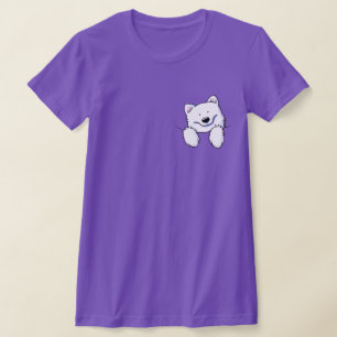 Camiseta KiniArt Pocket Puppy Esquimal Americano