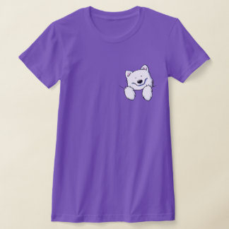 Camiseta KiniArt Pocket Puppy Esquimal Americano