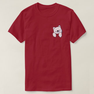 Camiseta KiniArt Pocket Puppy Esquimal Americano