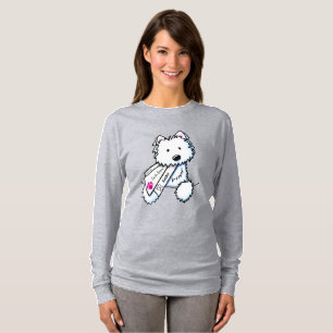 Camiseta KiniArt Pocket Westie Mail Carrier