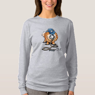 Camiseta KiniArt Pom Cowboy Love T-Shirt