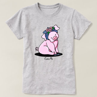 Camiseta KiniArt Pretty Piggy