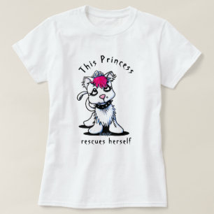 Camiseta KiniArt Princesa Kitty Mujer Fuerte