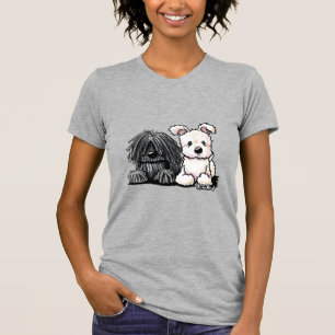 Camiseta KiniArt Puli y Pumi