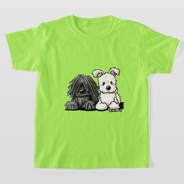 Camiseta KiniArt Puli y Pumi (Distribución)