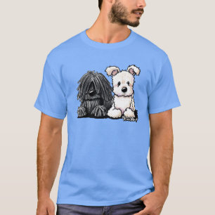 Camiseta KiniArt Puli y Pumi