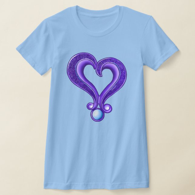 Camiseta KiniArt Purple Heart Royalty (Distribución)